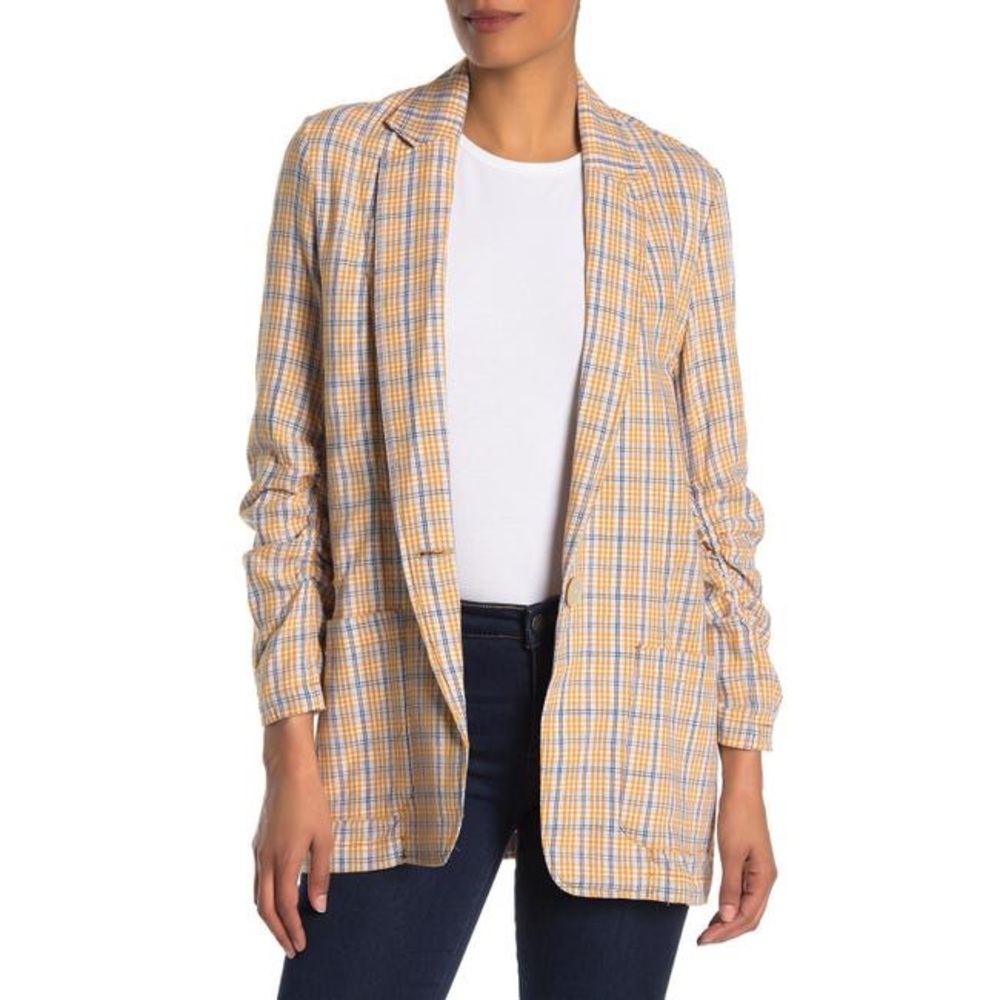 Max Studio Linen Oversized Blazer